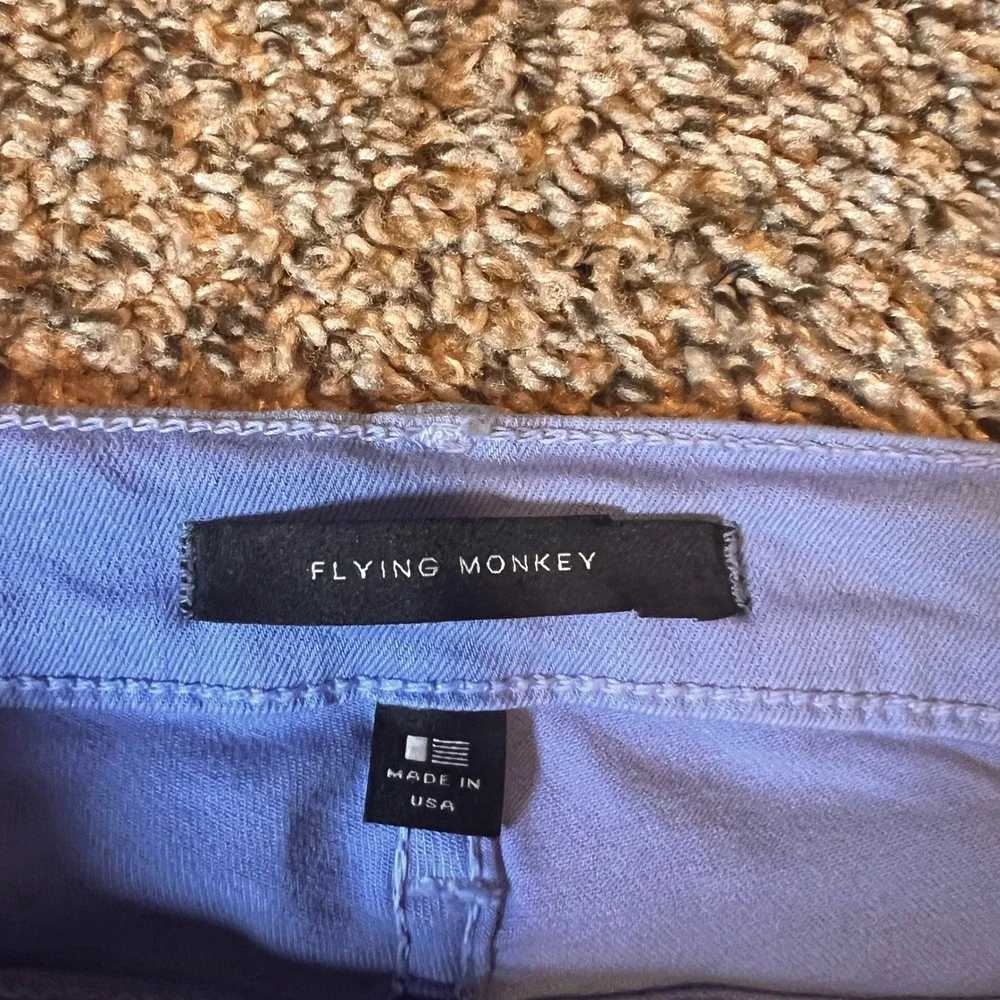 Flying Monkey Womens Size 25‎ Blue Denim Jeans Made in USA Skinny